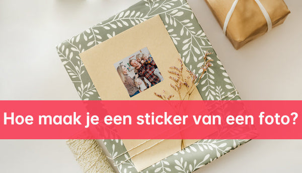 Hoe maak je een sticker van een foto?
