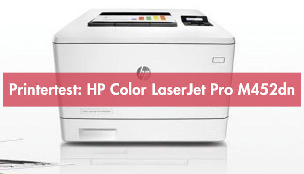 Printertest: HP Color LaserJet Pro M452dn