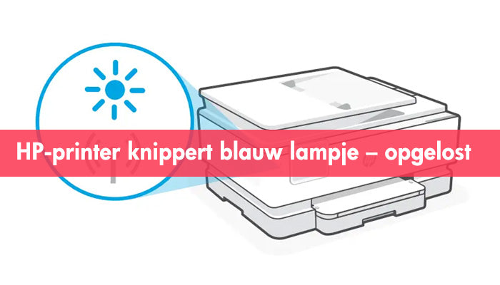 HP-printer knippert blauw lampje – opgelost