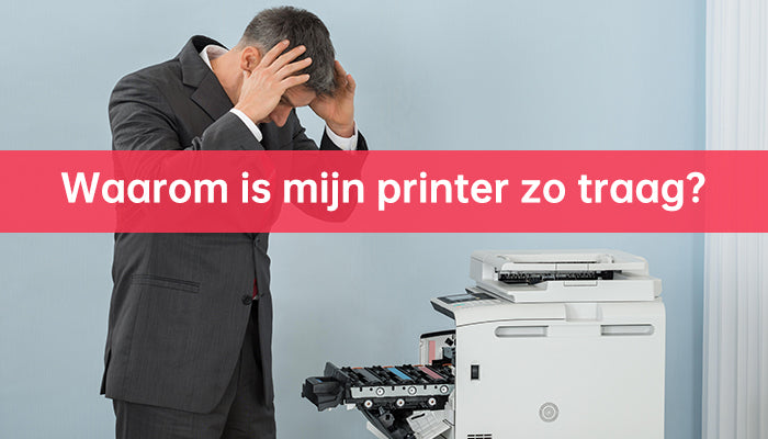 Waarom is mijn printer zo traag?