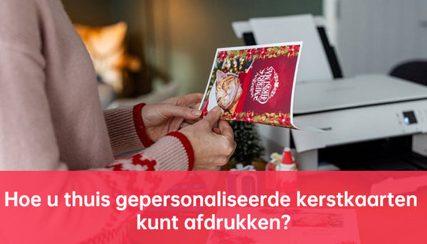 Hoe u thuis gepersonaliseerde kerstkaarten kunt afdrukken?