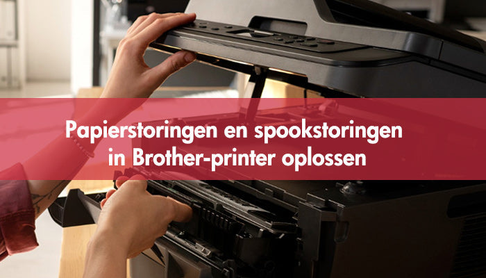 Papierstoringen en spookstoringen in Brother-printer oplossen