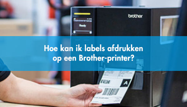 Hoe kan ik labels afdrukken op een Brother-printer?