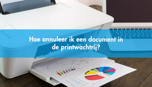 Hoe annuleer ik een document in de printwachtrij?
