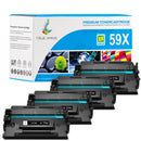 HP 59X Zwart 4-Pack