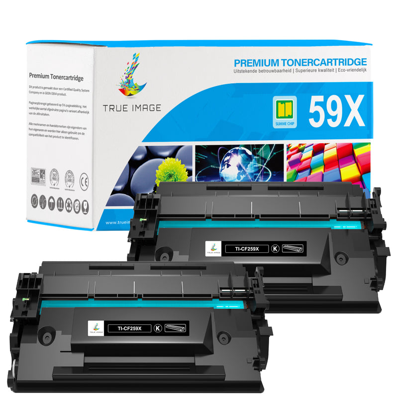 HP 59X Zwarte 2-Pack