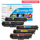 Huismerk Toners 069 Met Chips voor Canon i-sensys mf752cdw, mf754cdw, lbp673cdw