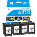 Huismerk HP 62XL 4-Pack