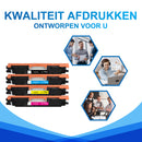 Huismerk HP 126A BK+CYM Toners 4-Pack
