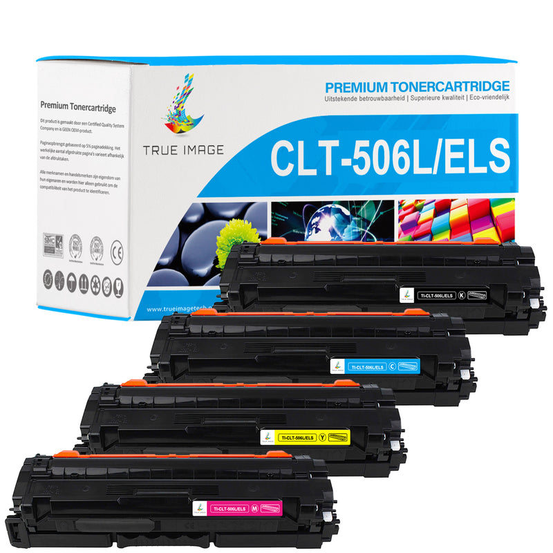 Samsung CLT-506L BK+CMY Toners 4-Pack