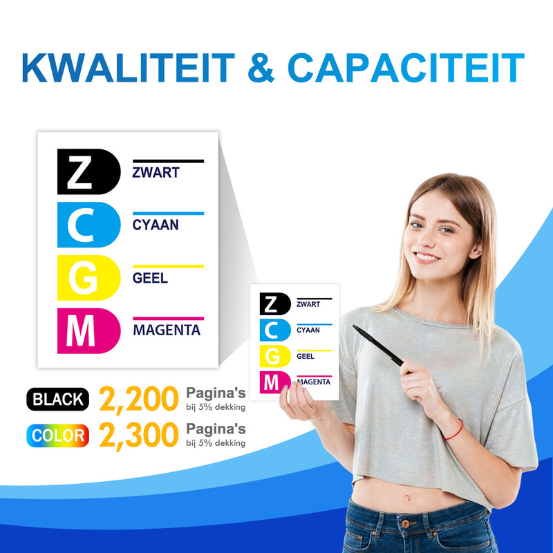 Huismerk Canon i-Sensys MF-735Cdw Toner - Canon 046/046H Multipack