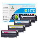 Huismerk HP Color Laser 150a Toner HP 117X 4-Pack