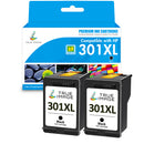 Huismerk inktpatronen HP 301 XL Zwart 2-Pack