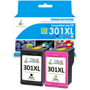 HP 301 XL Zwart + kleur 2-Pack