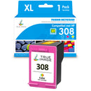 Huismerk HP 308 Inktcartridge Kleur