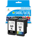 Huismek Canon Pixma MG3550 Inkt - Canon PG-540XL CL-541XL Multipack 2-Pack