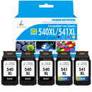 Huismek Canon Pixma MG3550 Inkt - Canon PG-540XL CL-541XL Multipack 5-Pack