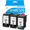 Huismek Canon Pixma MG3650 Inkt - Canon PG-540XL CL-541XL Multipack 3-Pack