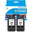Huismek Canon PG-560XL Zwarte Inkt 2-Pack