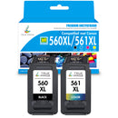 Huismerk Canon Pixma TS7450i - Canon PG-560XL CL-561XL Inkt Multipack 2-Pack
