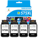 Huismek Canon PG-575XL Zwarte inktcartridge 4-Pack