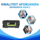 Huismerk Lexmark 58D Zwart Toner （58D2U00）- Lexmark MS821n/MS823dn/MX722ade