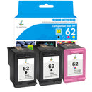 HP 62 3-Pack