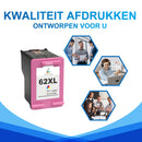 Huismerk HP 62XL HP 62(C2P07A) Kleur inktcartridge