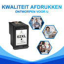 Huismerk HP 62XL HP 62 (C2P05A) Zwarte inktcartridge