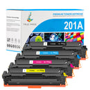 HP 201A sort+CMY toner med standardkapacitet, 4 stk.