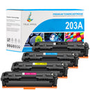 Huismerk HP Color LaserJet Pro MFP M281fdw Toner - HP 203A 4-Pack