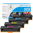 Huismerk HP Color LaserJet Pro MFP M281fdw Toner - HP 203X 4-Pack