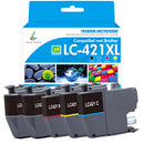 Brother DCP-J1050DW Inkt Multipack Brother LC421XL LC-421XL 5-Pack