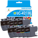 Brother LC421XL blæk CMYK multipakker