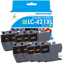 Brother DCP-J1050DW Inkt Multipack Brother LC421XL LC-421XL 10-Pack