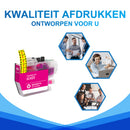 Huismerk Brother LC422M LC-422M LC422XLM LC-422XLM Inkt Magenta