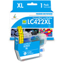 Huismerk Brother LC422C LC-422C LC422XLC LC-422XLC Inkt Cyaan
