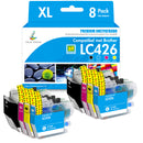 Brother MFC-J4340DWE Inkt - Huismerk Brother LC426 LC-426 LC426XL LC-426XL Inkt Multipack LC426 8-Pack