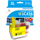 Huismerk Brother LC426 LC-426 LC426XL LC-426XL Inkt Geel