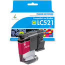 Huismerk Brother LC521 M  Inkt Magenta
