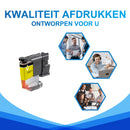 Huismerk Brother LC521 Y  Inkt Geel