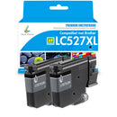 Huismerk Brother LC527 2BK Inkt Zwart