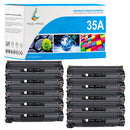 Huismerk HP 35A CB435A Toner Zwarte 10-Pack