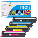 Huismerk Brother TN248CMYK Toners