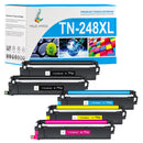 Huismerk Brother HL-L3220CWE Toner Brother TN-248XL 5-Pack