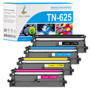Huismerk Brother TN-625 TN625 Toner Multipack 4-Pack