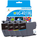 Brother DCP-J1050DW Inkt Multipack Brother LC421XL LC-421XL 4-Pack